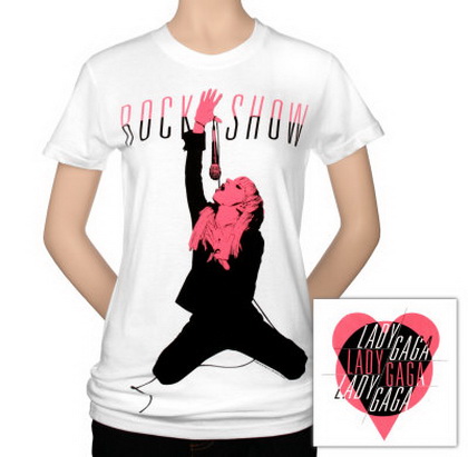 Lady Gaga - Women's: Lady Gaga - Rock Show - T-Shirt