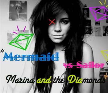Marina & The Diamonds lyrics - Mermaid Vs. Sailor album - music lyrics