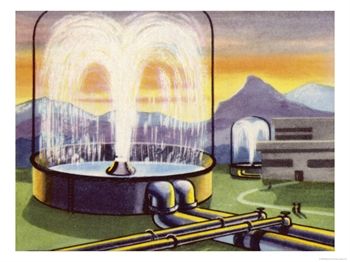 Exploiting Geysers for Industrial Purposes
