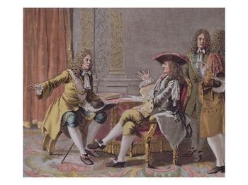 Duguay-Trouin Recounting His Naval Exploits to Louis XIV