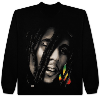 Long Sleeve: Bob Marley - Rasta Dread