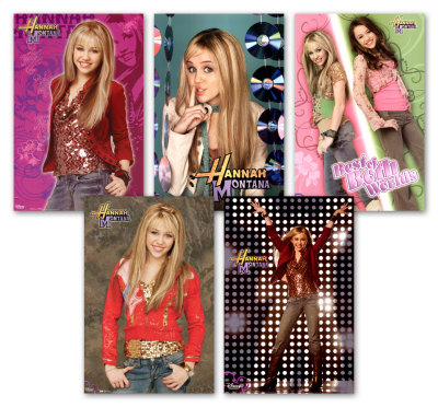 Hannah Montana Poster Set