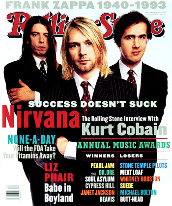 Nirvana, Rolling Stone no. 674, January 1994